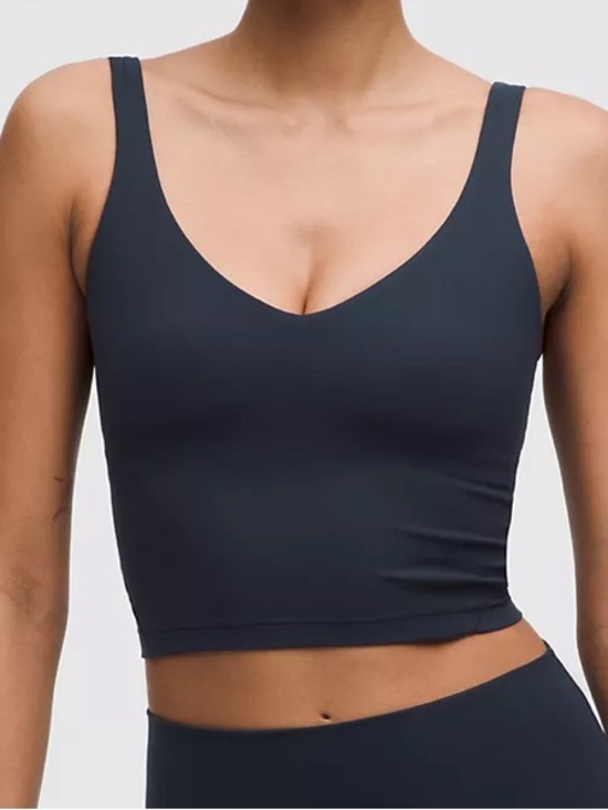 lululemon athletica Tops - Lululemon Black Align Tank Top With Padding